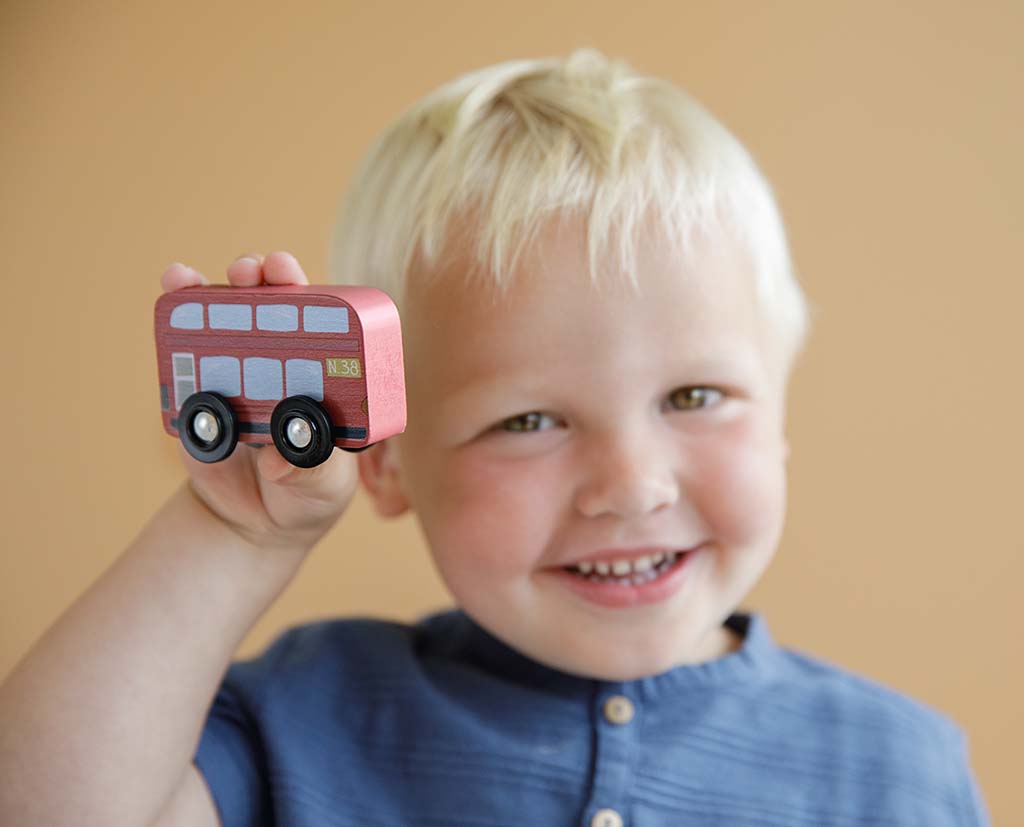 Little Dutch Transporto priemonių rinkinys - Geležinkelio priedas - Uogų kopos