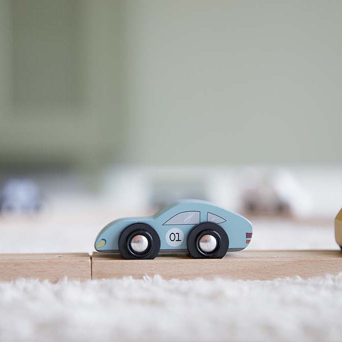 Little Dutch Transporto priemonių rinkinys - Geležinkelio priedas - Uogų kopos