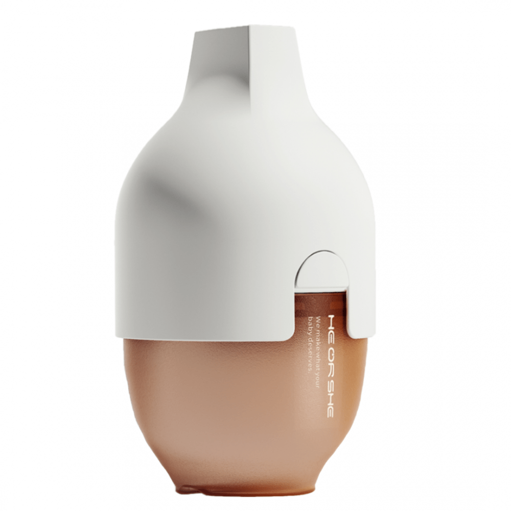 HEORSHE Ultra Wide Neck buteliukas 160ml.,0 - 3 mėn. - Balta - Uogų kopos