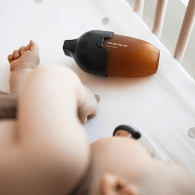 HEORSHE Ultra Wide Neck buteliukas 160ml.,0 - 3 mėn. - Juoda - Uogų kopos