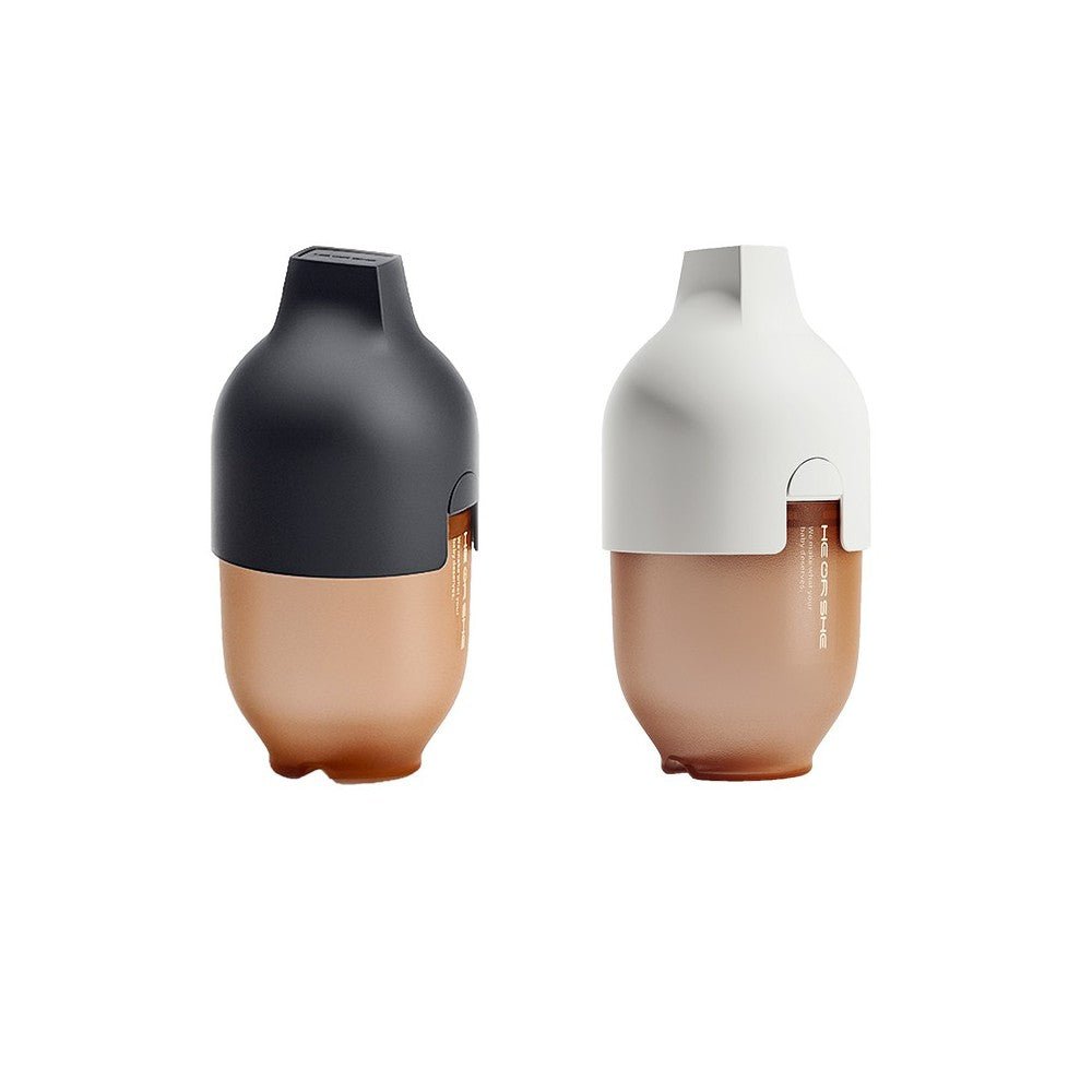 HEORSHE Ultra Wide Neck buteliukas 240ml., 6+ mėn. - Juoda - Uogų kopos