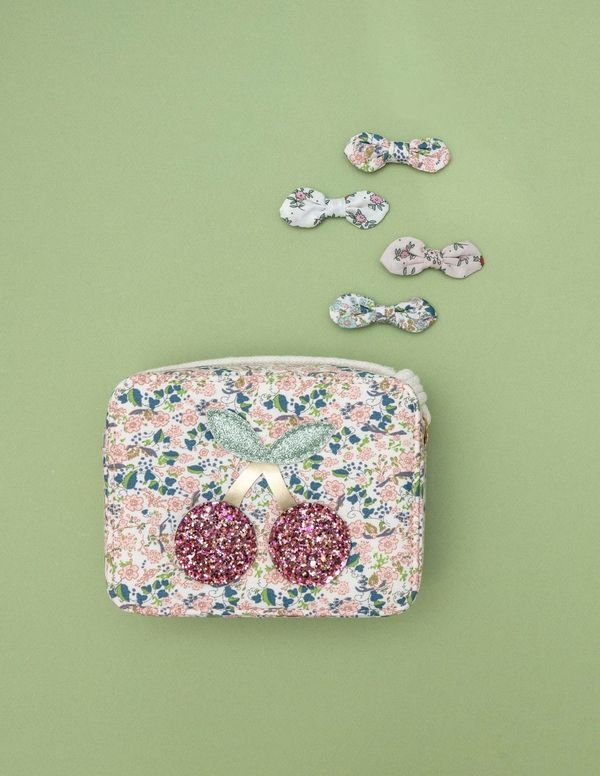 MIMI & LULA Vaikiška rankinė - Floral Cherrie - Uogų kopos