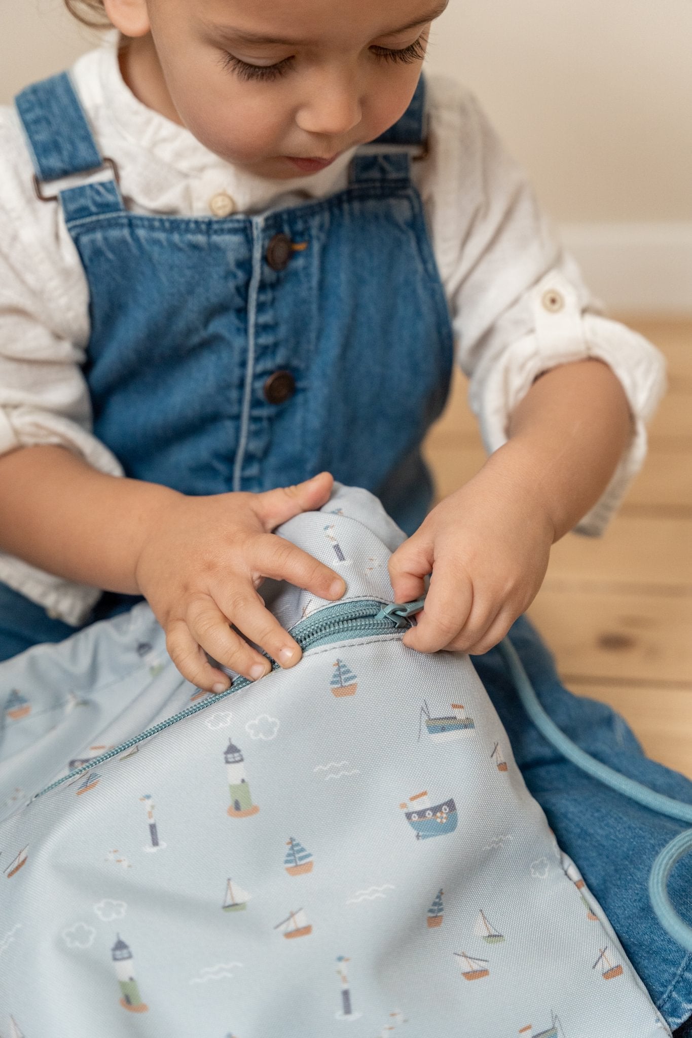 Little Dutch Vaikiškas sportinis krepšys „Sailors Bay“ - Uogų kopos