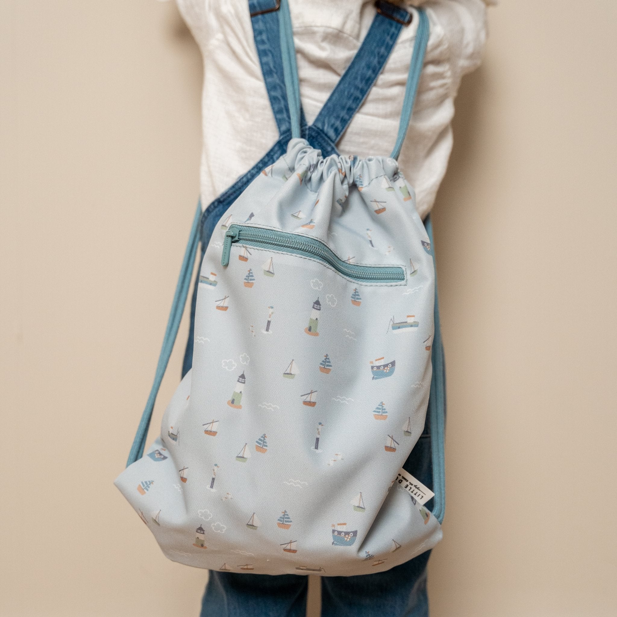 Little Dutch Vaikiškas sportinis krepšys „Sailors Bay“ - Uogų kopos