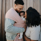 Mushie Vaikjuostė/Nešioklė - Rožinė - Uogų kopos