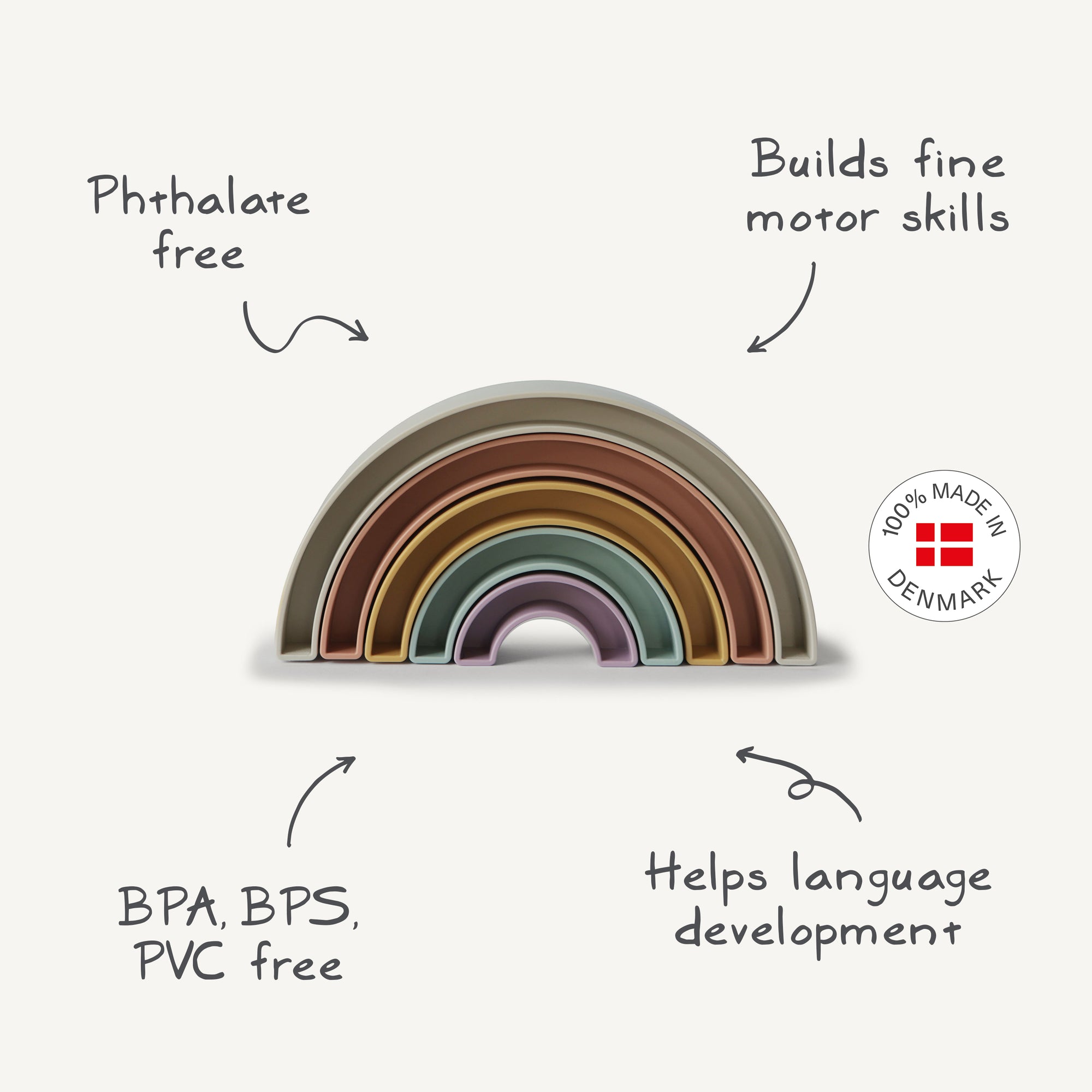 Mushie Vaivorykštė - Tropinė - Uogų kopos