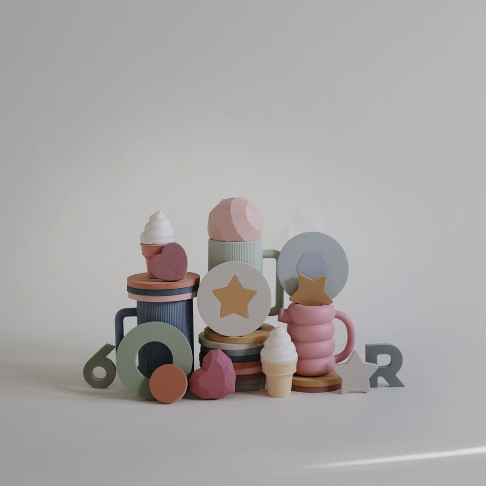 Mushie Vonios žaislas - Dėlionė - Uogų kopos