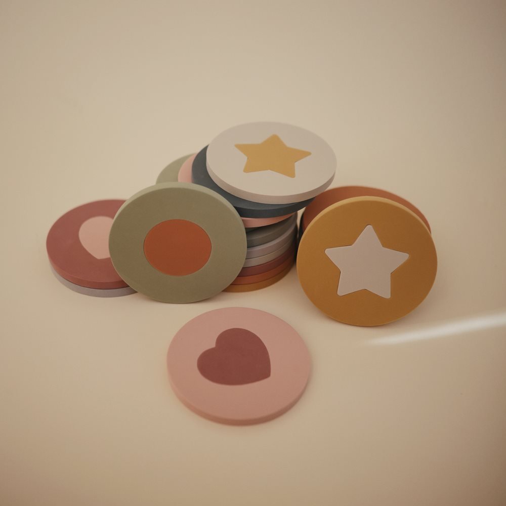 Mushie Vonios žaislas - Dėlionė - Uogų kopos