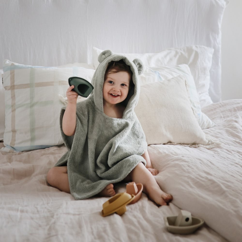 Mushie Vonios žaislų rinkinys - Laiveliai - Uogų kopos