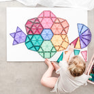 Connetix 202 vnt. Connetix pastelinis Mega rinkinys - Pastel Mega Pack - Uogų kopos