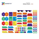 Connetix 212 vnt. Connetix Mega rinkinys - Rainbow Mega Pack - Uogų kopos