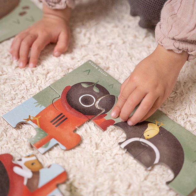 Little Dutch 4 - in - 1 dėlionė „Mažasis Ūkis“ - Uogų kopos