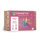 Connetix 40 vnt. Connetix pastelinis „Geometry“ rinkinys - Pastel Geometry Pack - Uogų kopos