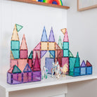 Connetix 64 vnt. Connetix pastelinis "Starter" rinkinys - Pastel Starter Pack - Uogų kopos