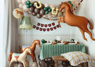 PartyDeco Folinis balionas 125x100 cm - Horse - Uogų kopos