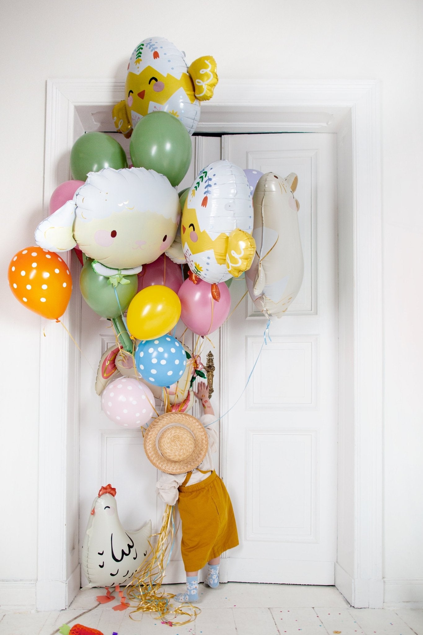 PartyDeco Folinis balionas „Avytė“, 87 x 57 cm - Uogų kopos