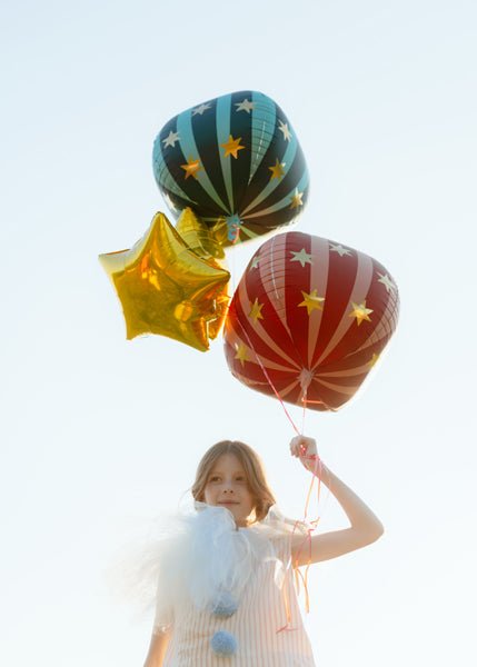 PartyDeco Folinis balionas „Cirkas“, 75 cm - Žalia - Uogų kopos