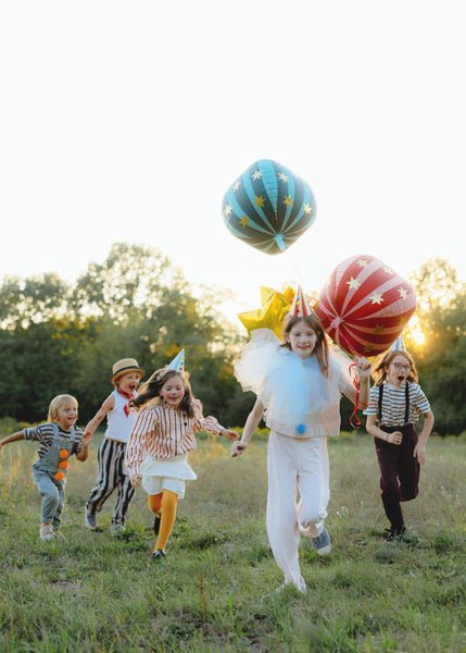 PartyDeco Folinis balionas „Cirkas“, 75 cm - Žalia - Uogų kopos