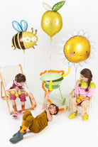 PartyDeco Folinis balionas „Citrina“ 37x60 cm - Uogų kopos