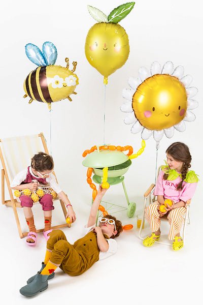 PartyDeco Folinis balionas „Citrina“ 37x60 cm - Uogų kopos