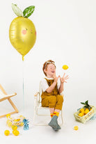 PartyDeco Folinis balionas „Citrina“ 37x60 cm - Uogų kopos