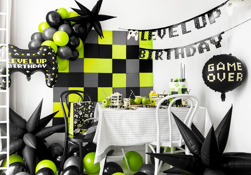 PartyDeco Folinis balionas „Gamer Over“, 45 cm - Uogų kopos