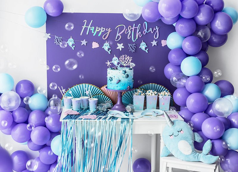 PartyDeco Folinis balionas „Jūros pasaka“, 53x87 cm - Uogų kopos