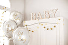 PartyDeco Folinis balionas „Oh Baby“ 37.5 x 53 cm - Uogų kopos