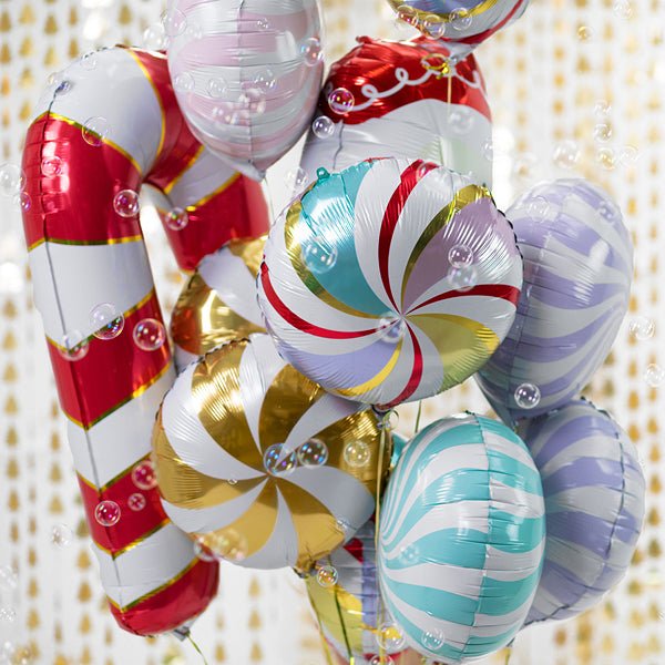 PartyDeco Folinis balionas „Saldainis“, 35 cm - Uogų kopos