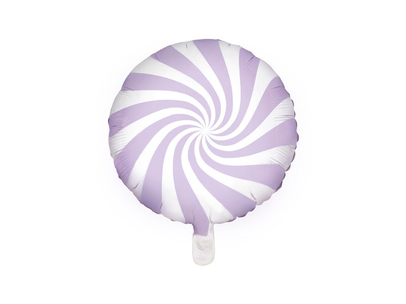 PartyDeco Folinis balionas „Saldainis“, 35cm - Alyvinė - Uogų kopos