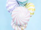 PartyDeco Folinis balionas „Saldainis“, 35cm - Rožinė - Uogų kopos