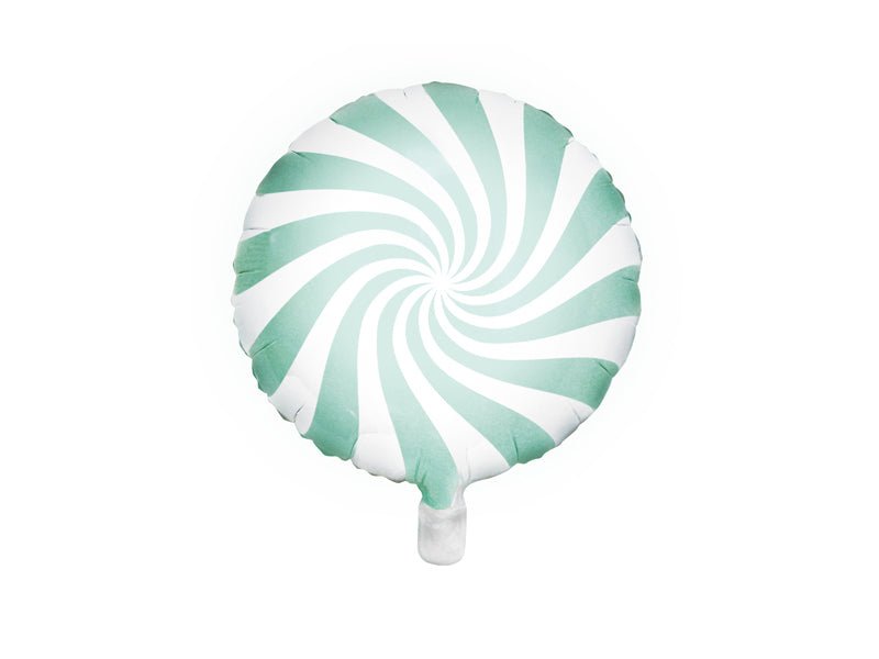 PartyDeco Folinis balionas „Saldainis“, 35cm - Žalia - Uogų kopos