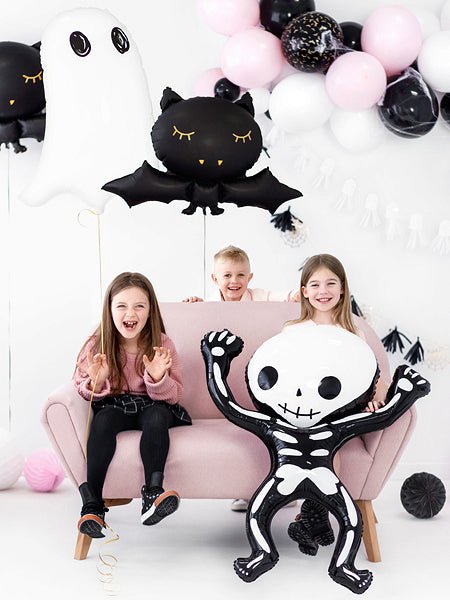PartyDeco Folinis balionas „Šikšnosparnis“ 80 x 52 cm - Uogų kopos