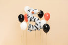 PartyDeco Folinis balionas „Skaičius 5" Zebras, 68 x 98 cm - Uogų kopos