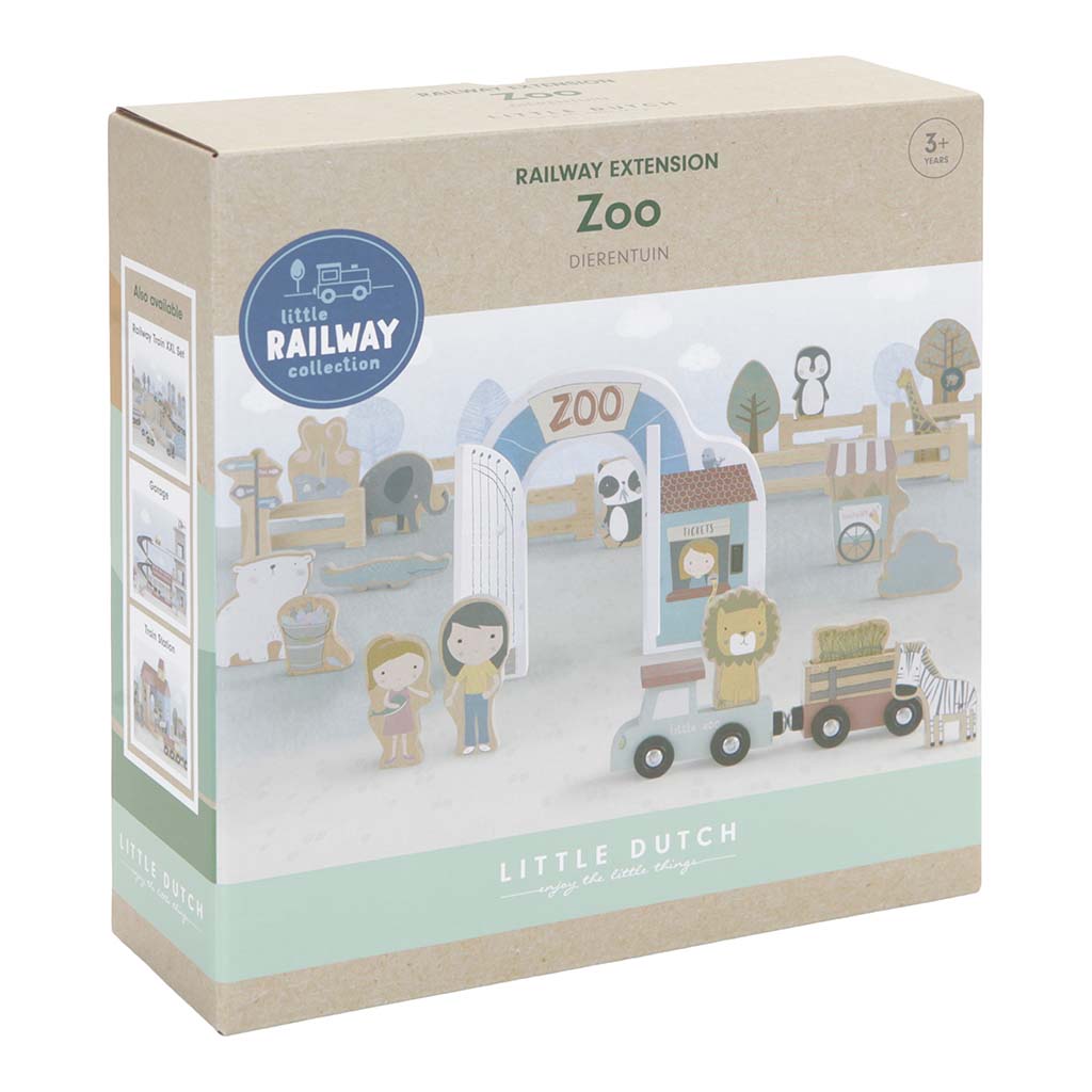 Little Dutch Geležinkelio pratęsimas „Zoo“ - Uogų kopos