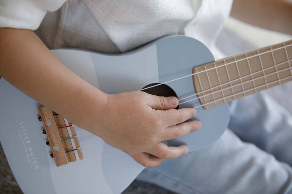 Little Dutch Gitara "Blue" - Uogų kopos