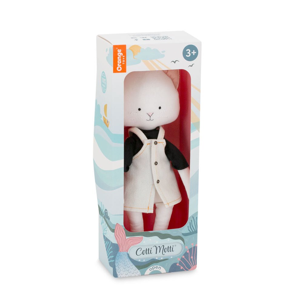 Orange Toys Katytė Christy - džinsine suknele - Uogų kopos