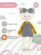 Orange Toys Katytė Christy, pliušinis žaislas - Uogų kopos