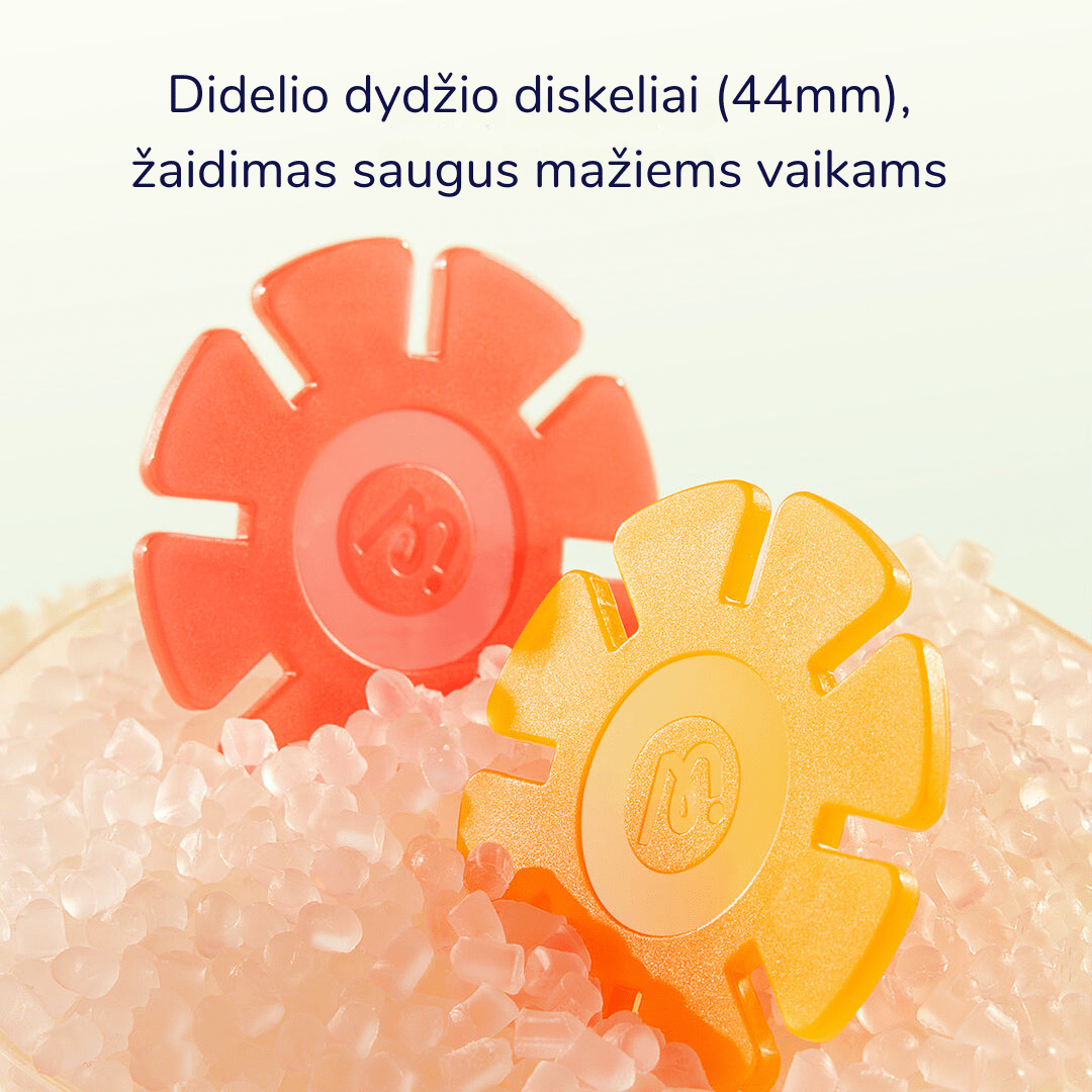 Mideer Konstruktorius 3D Snaigių diskeliai - Uogų kopos