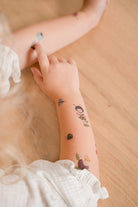 Little Dutch Laikinos tatuiruotės „Rosa and Friends" - Uogų kopos