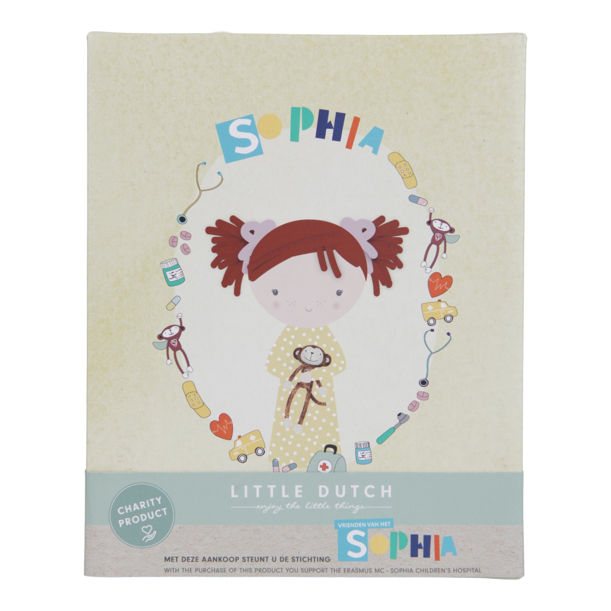 Little Dutch Lėlė "Sophia" 35 cm - Uogų kopos