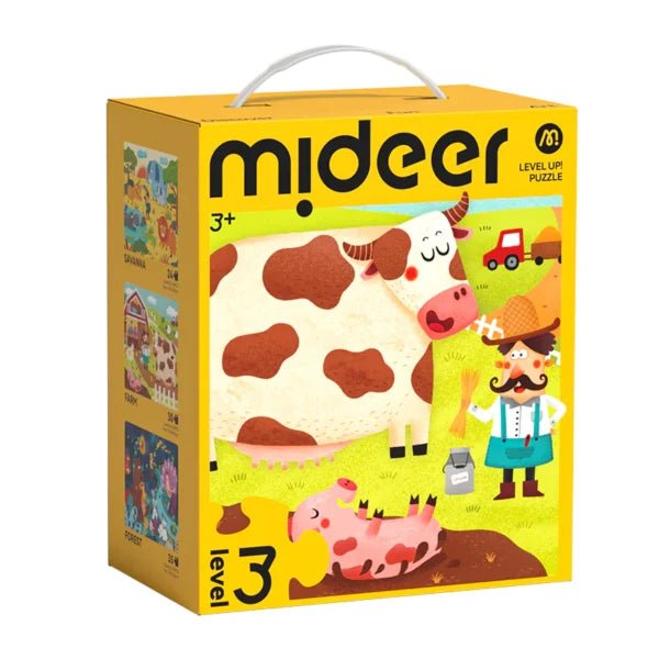 Mideer Level Up dėlionių rinkinys – 3 lygis - Pasaulis aplink mus - Uogų kopos
