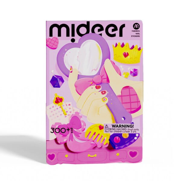Mideer Madingi nagų lipdukai - Prinsecės tematika - Uogų kopos