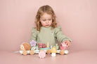 Little Dutch Medinis traukinukas „Fairy Garden“ - Uogų kopos