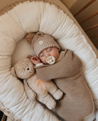 Moonie Migdukas Moonie 2.0 Organic Bear - Cappuccino - Uogų kopos