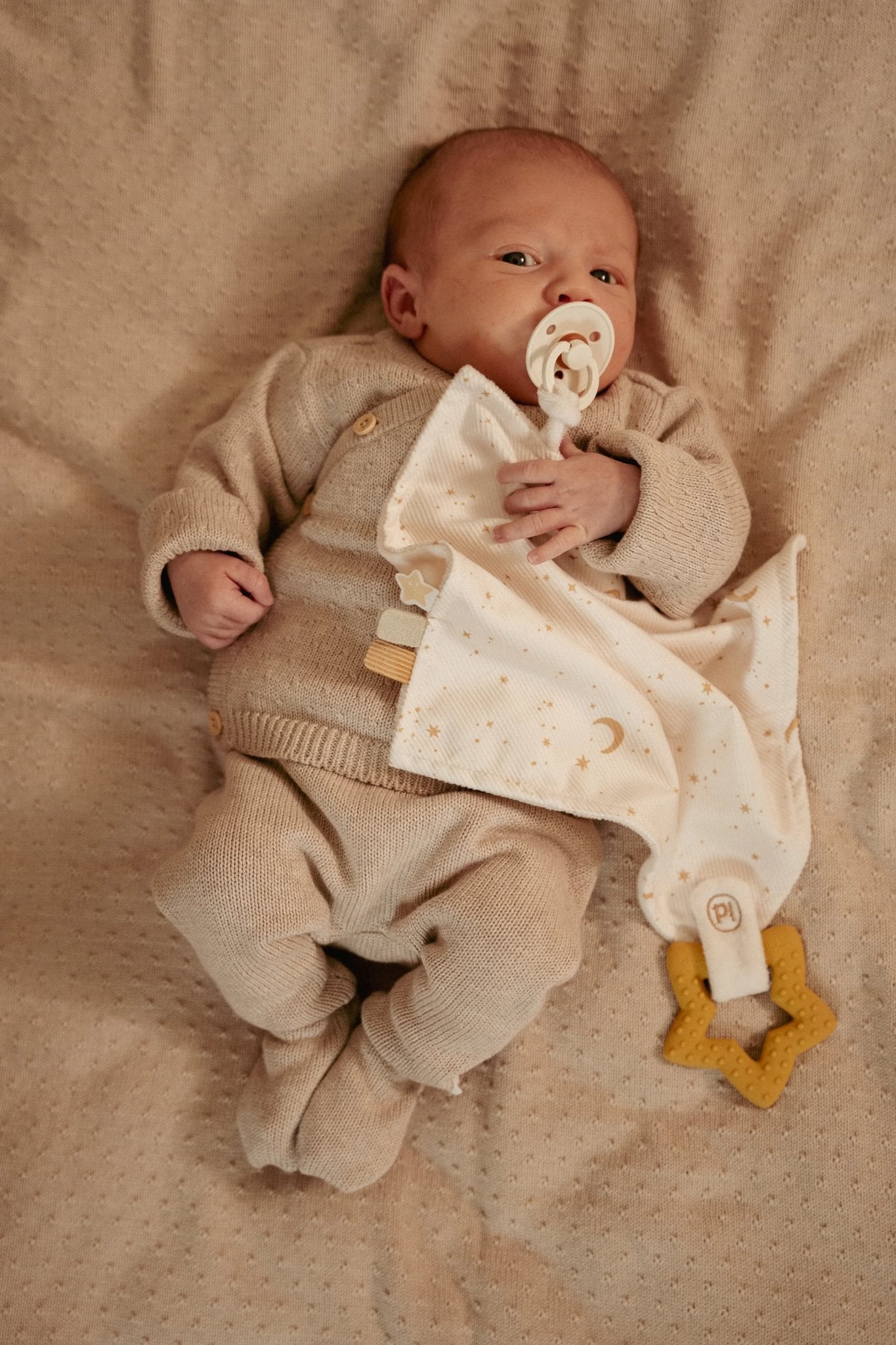 Little Dutch Migdukas su kramtuku „Newborn Naturals" - Uogų kopos