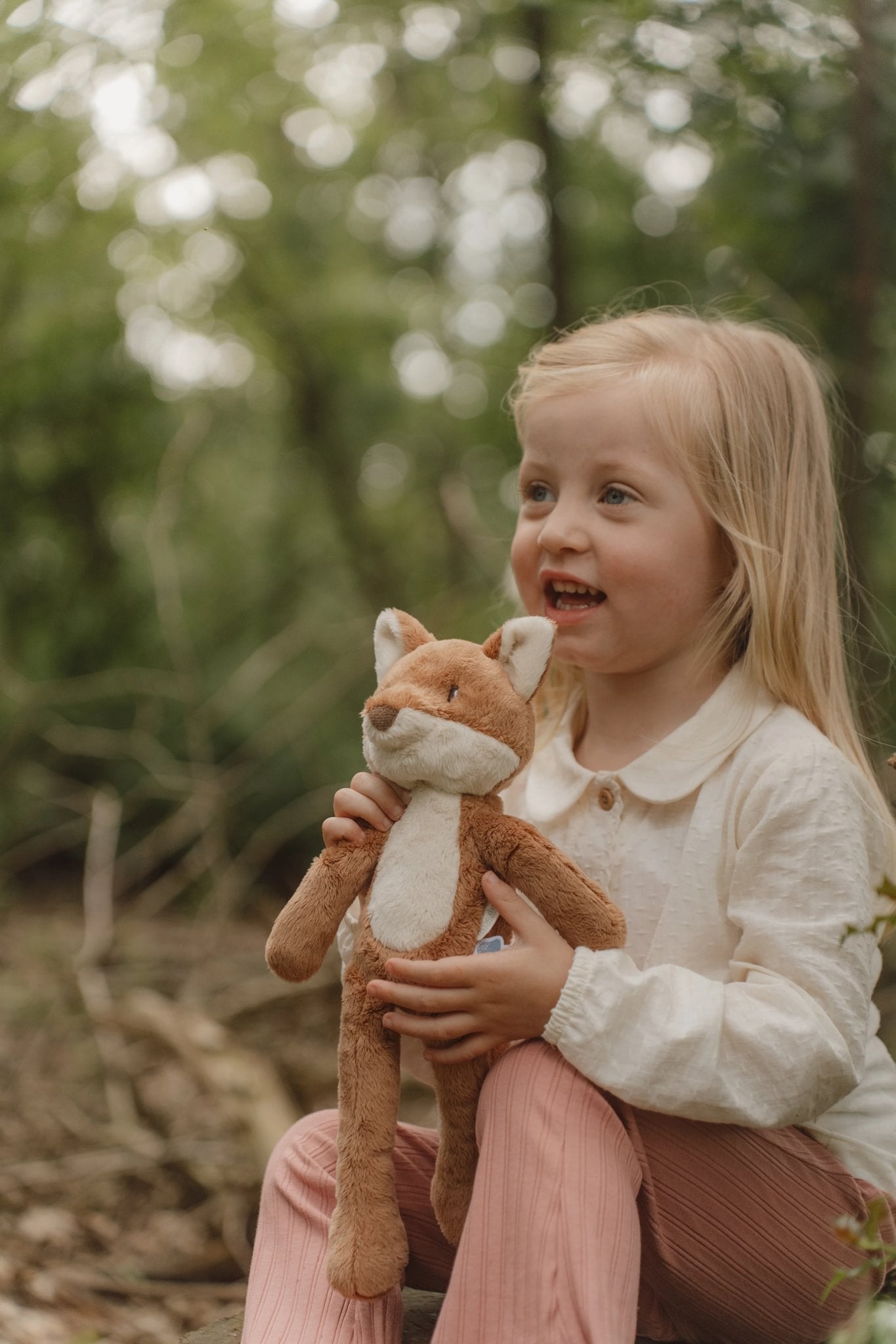 Little Dutch Minkštas lapiukas „Forest Friends" - Uogų kopos