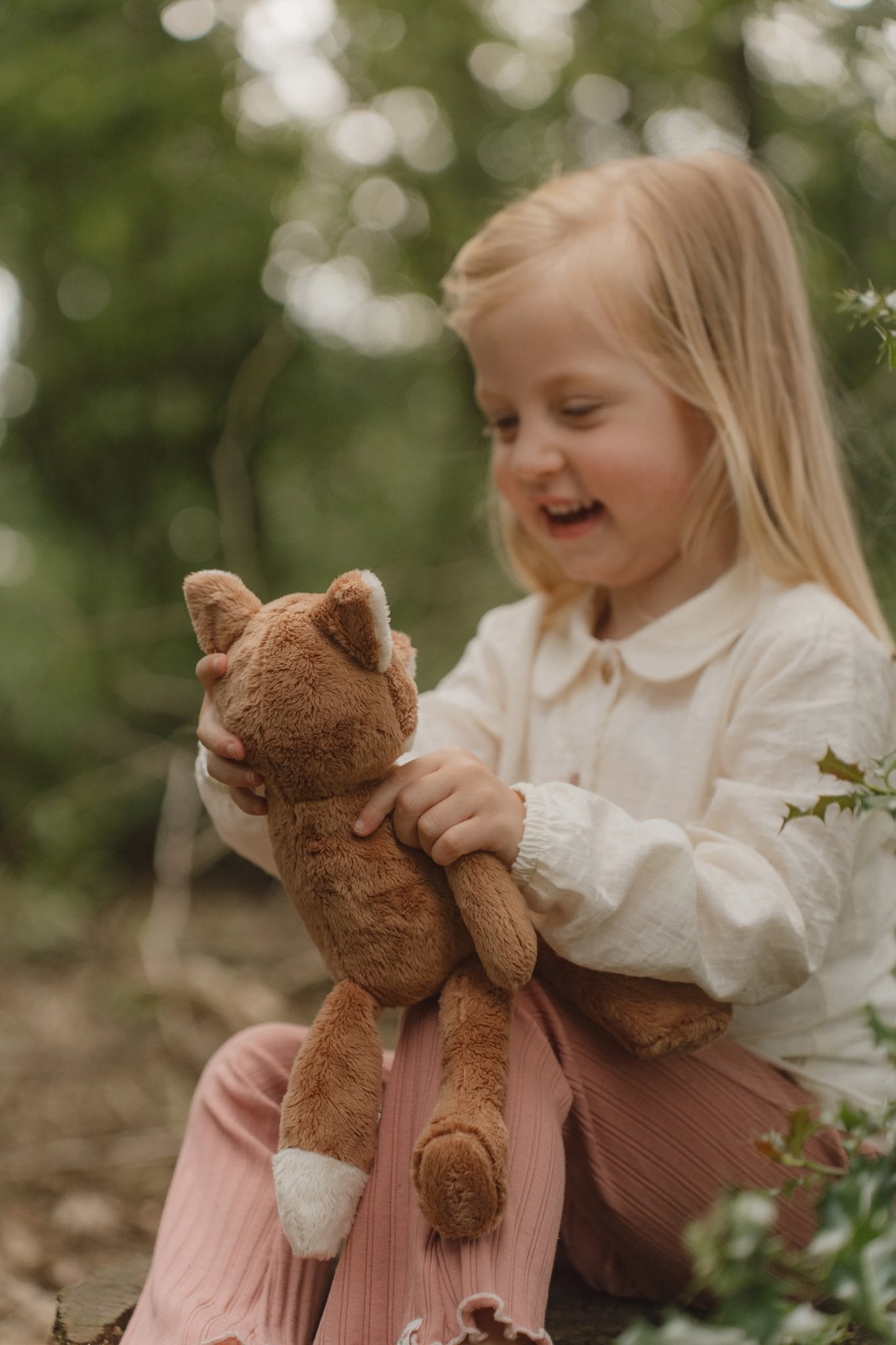 Little Dutch Minkštas lapiukas „Forest Friends" - Uogų kopos