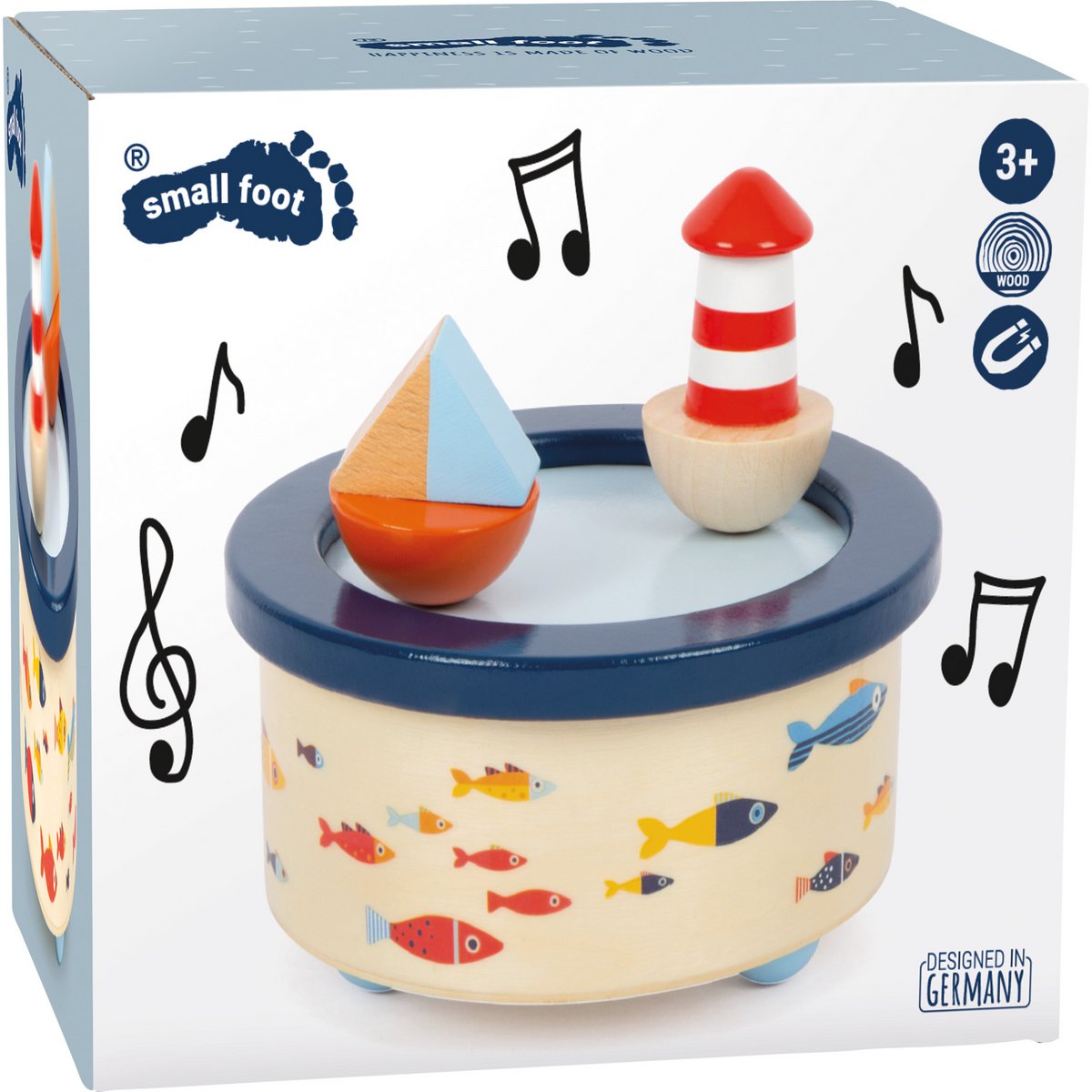 Small Foot Muzikinė dėžutė "Didysis vandenynas" - Uogų kopos