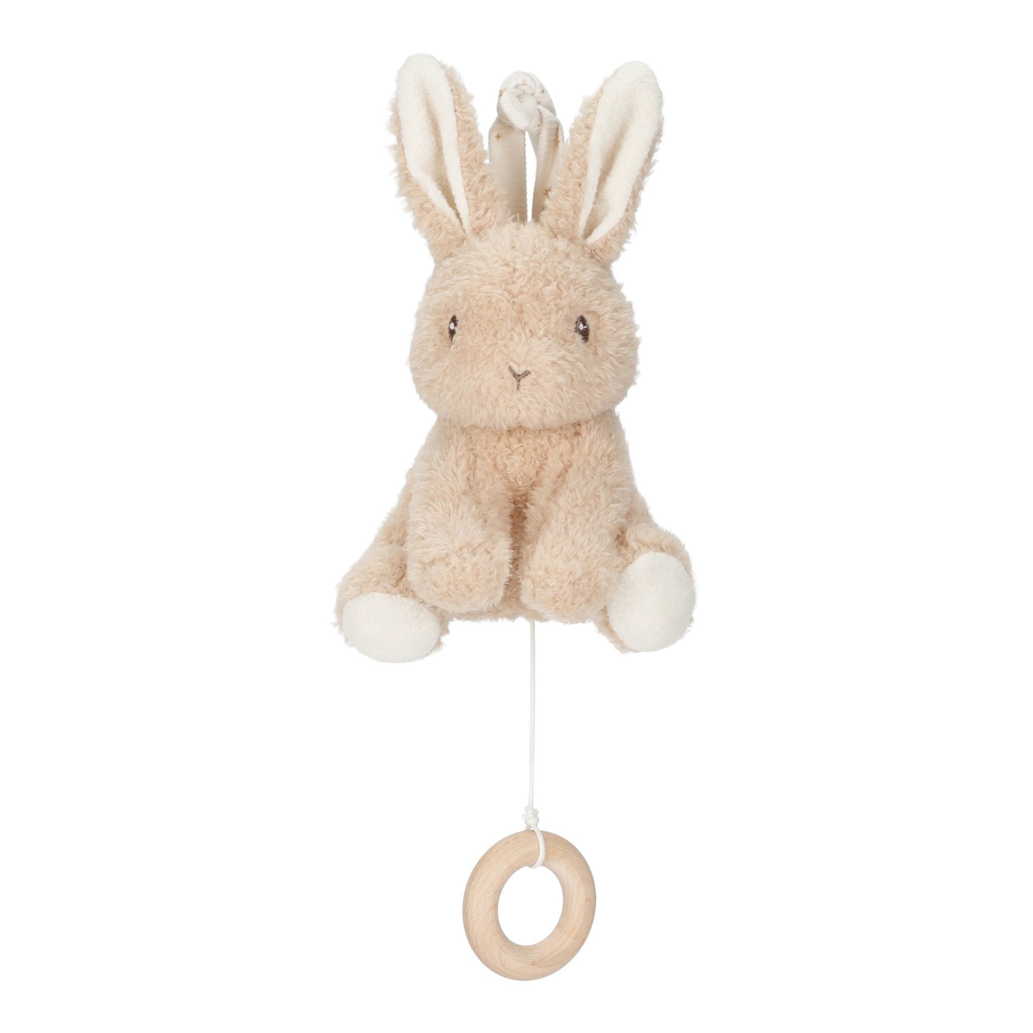 NATTOU Muzikinis pliušinis žaislas „Baby Bunny" - Uogų kopos